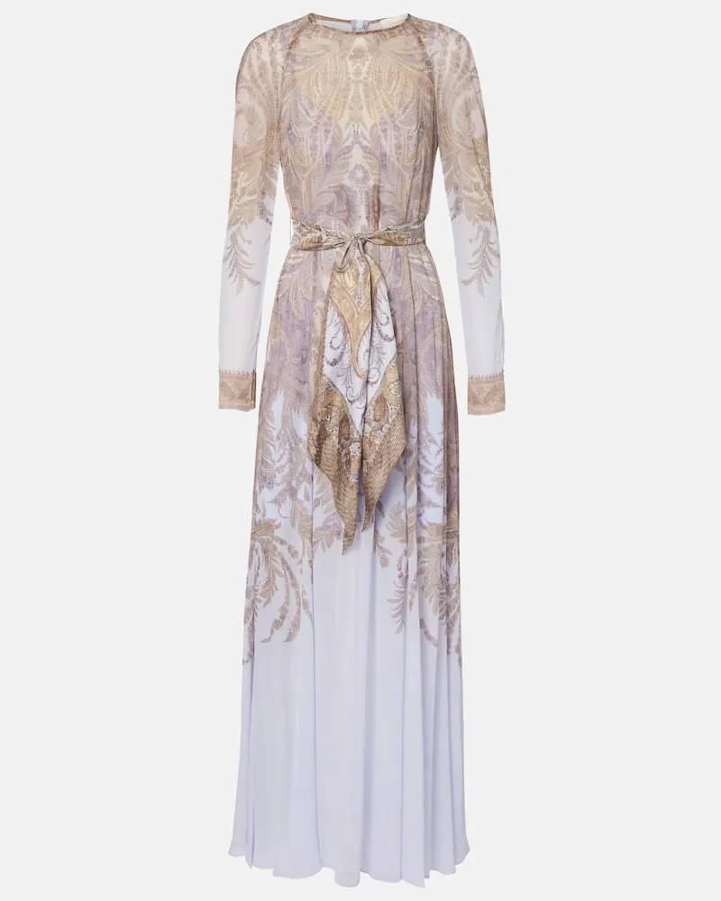 Zimmermann Maxikleid Hypnotic Blau