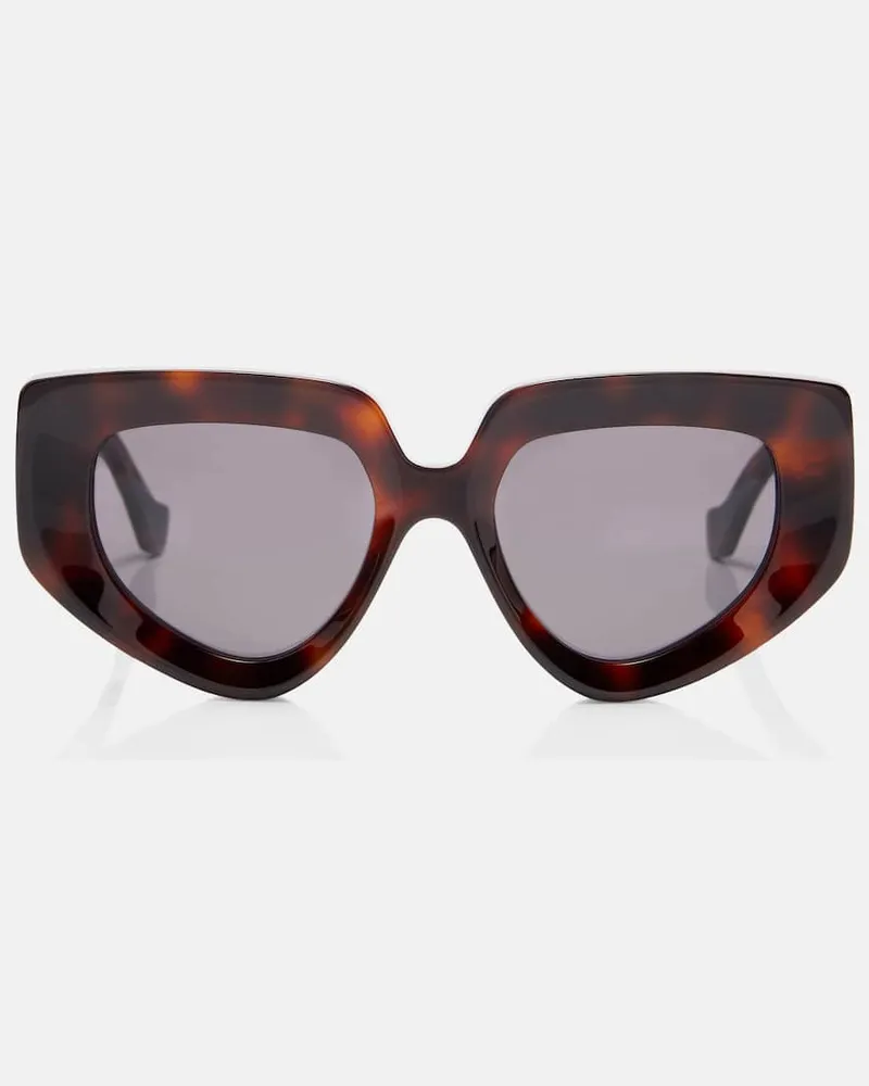 Loewe Oversize-Sonnenbrille Anagram Braun