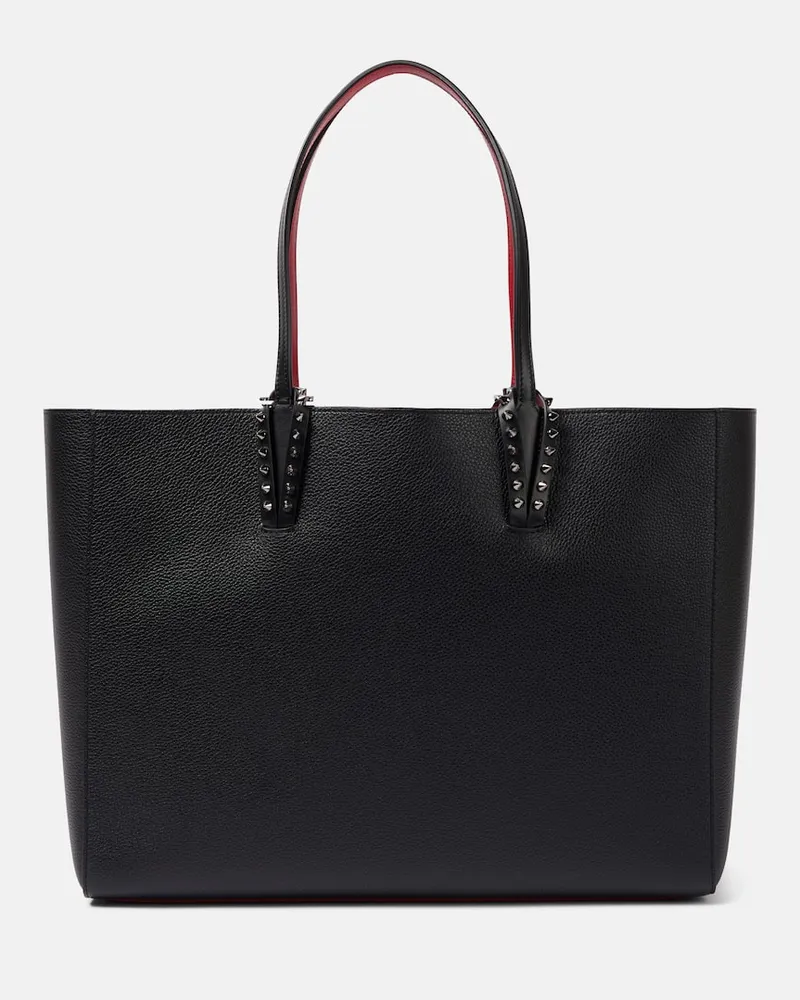 Christian Louboutin Tote Bag Cabata Large aus Leder Schwarz