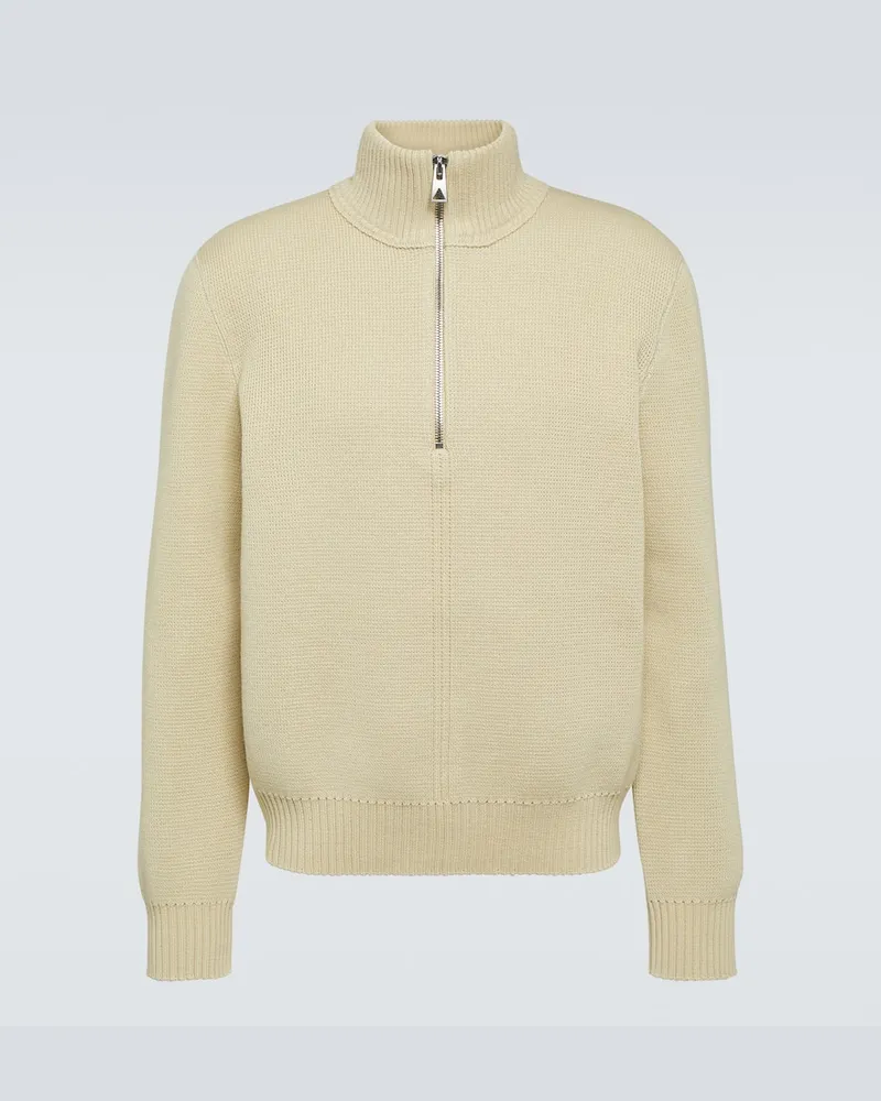 Bottega Veneta Pullover aus Wolle Beige