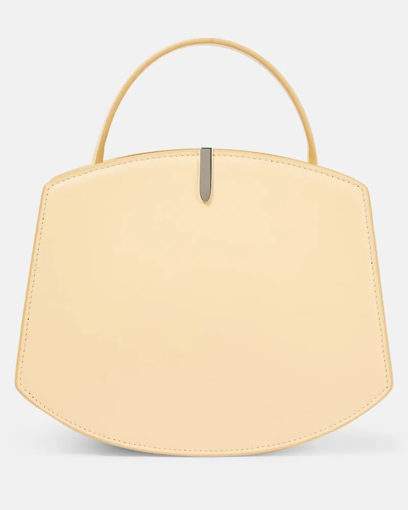 SAVETTE Tote Bag Florence 20 aus Leder Beige
