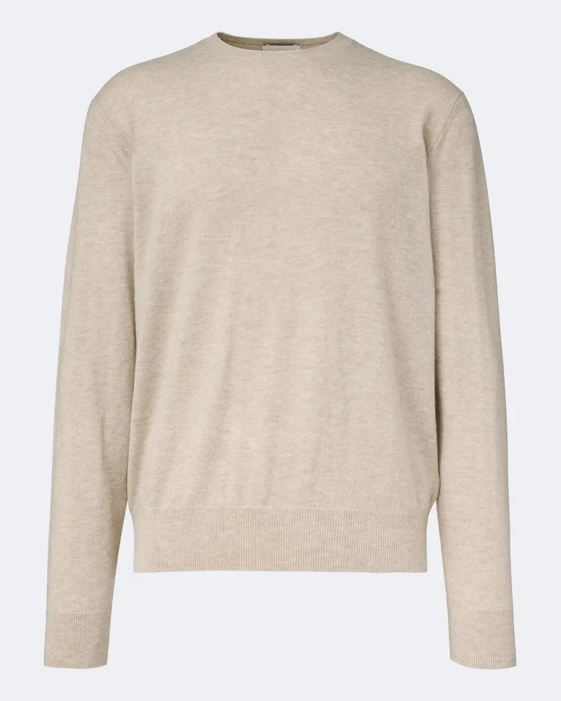 ALLUDE Pullover aus Wolle und Kaschmir Beige