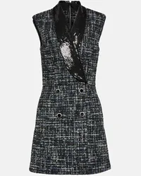 Rebecca Vallance Verziertes Minikleid Jacques aus Tweed Multicolor