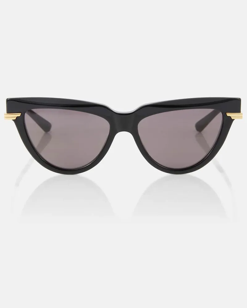 Bottega Veneta Cat-Eye-Sonnenbrille Schwarz