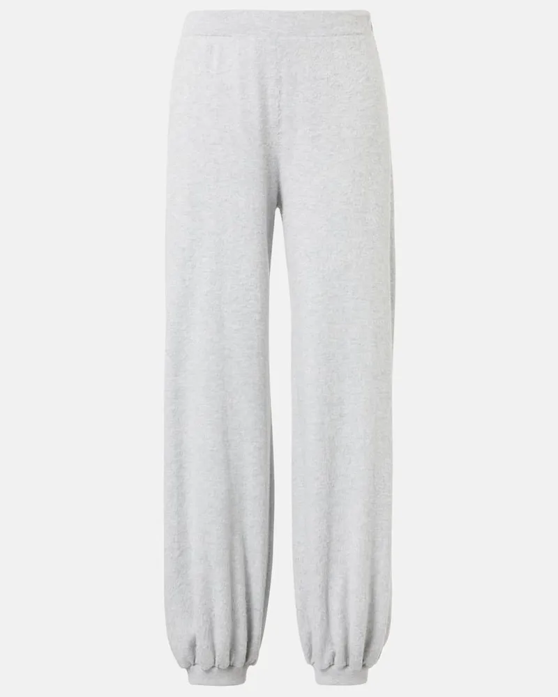 The Row Jogginghose Kismo aus Baumwoll-Jersey Grau