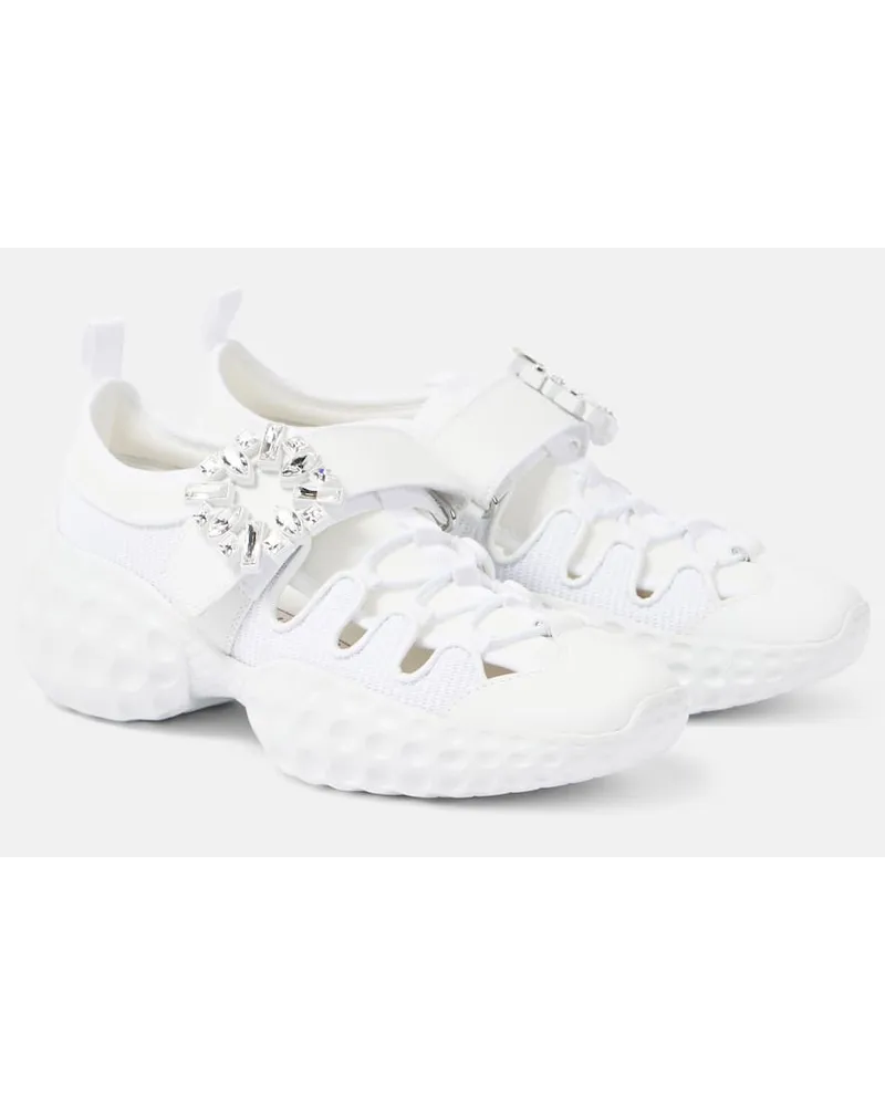 Roger Vivier Sneakers Viv’ Run Light Trekky Weiss