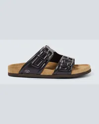 Valentino Garavani Sandalen Fussfriend aus Leder Schwarz