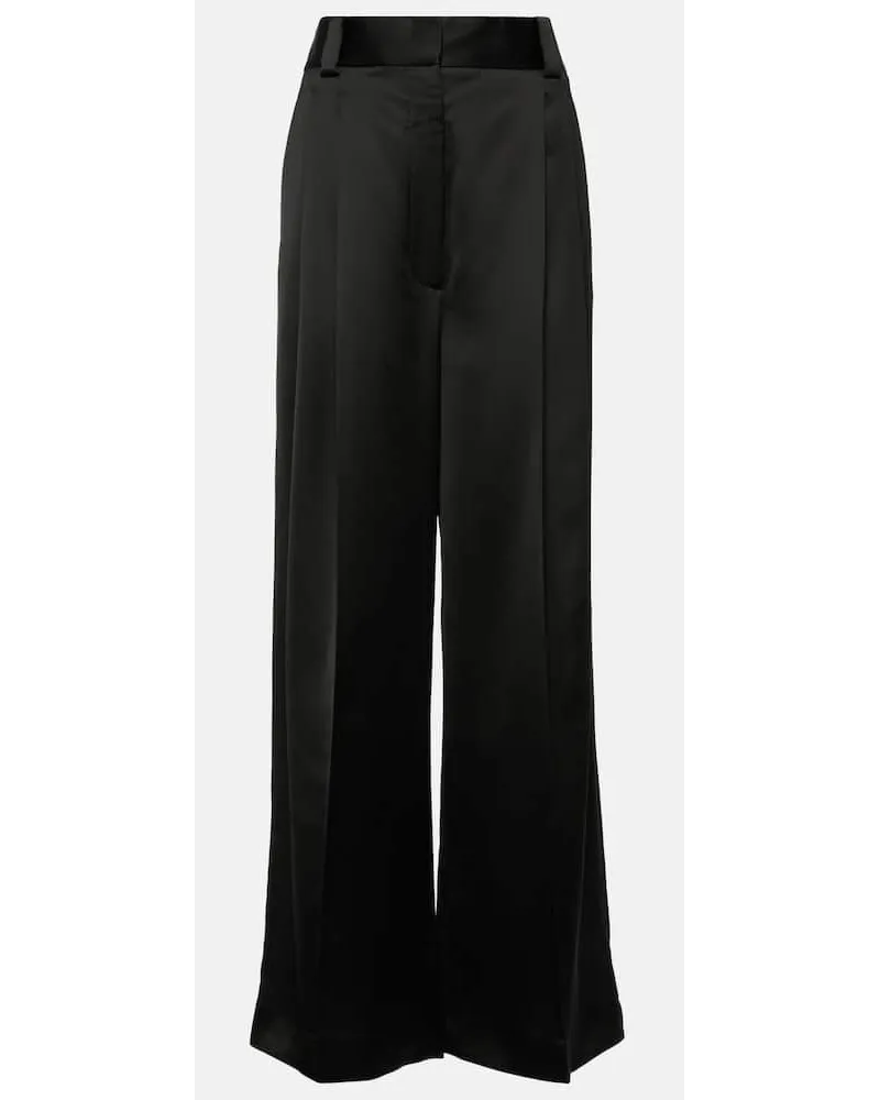 KHAITE Weite Hose Simone Schwarz