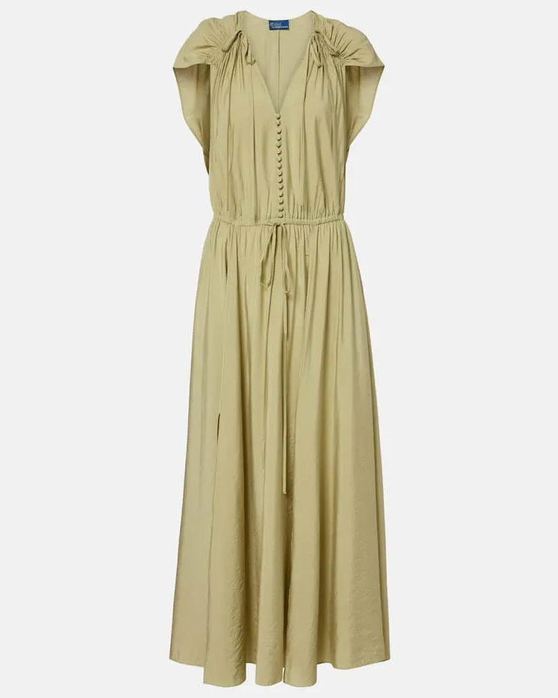 Ralph Lauren Midikleid Grün