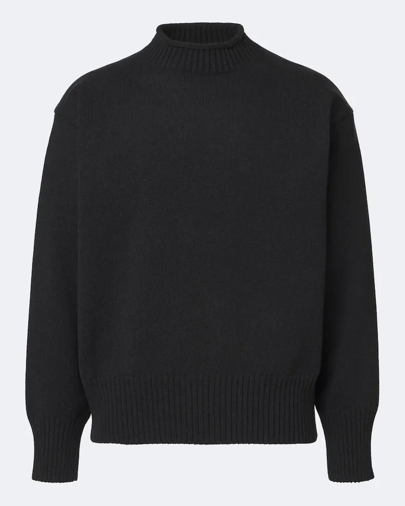 AURALEE Pullover aus Wolle Schwarz
