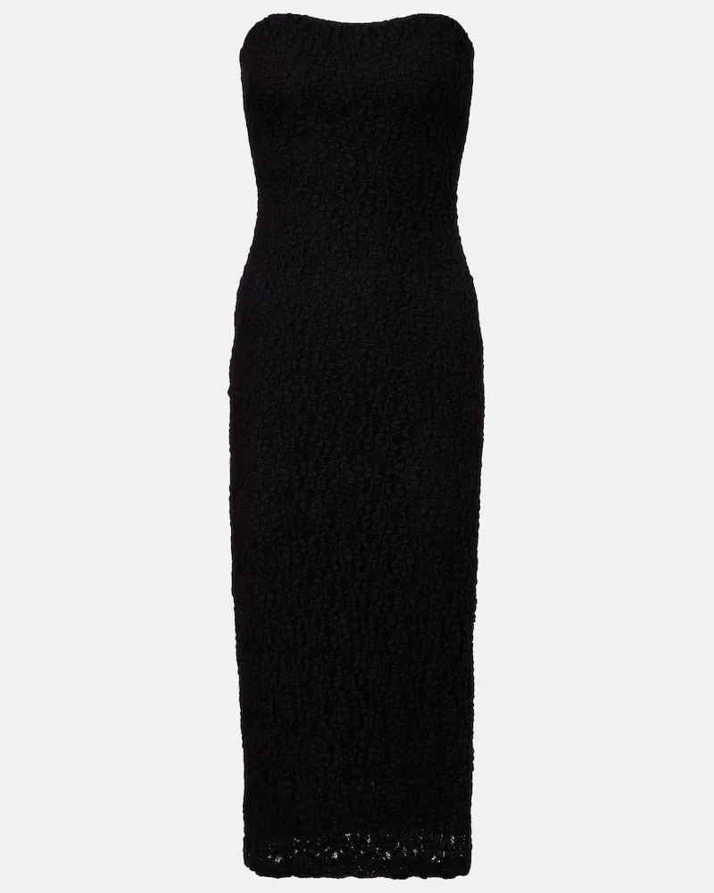 Max Mara Midikleid Elegante Luciana Schwarz