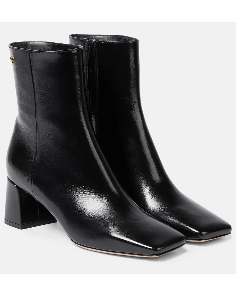 Gianvito Rossi Ankle Boots Freeda aus Leder Schwarz