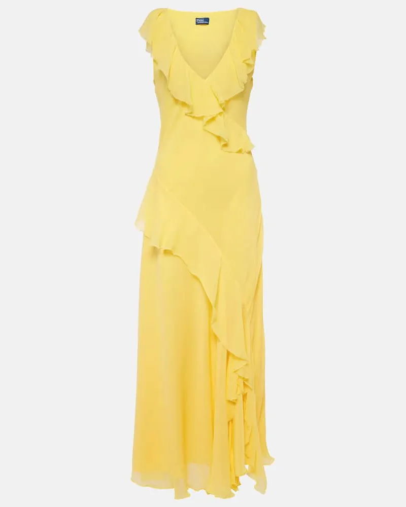 Ralph Lauren Maxikleid Gelb