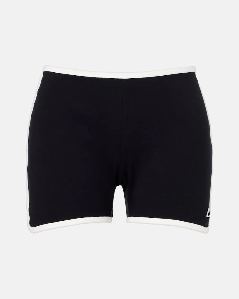 Courrèges Courrèges Shorts aus Baumwolle Schwarz