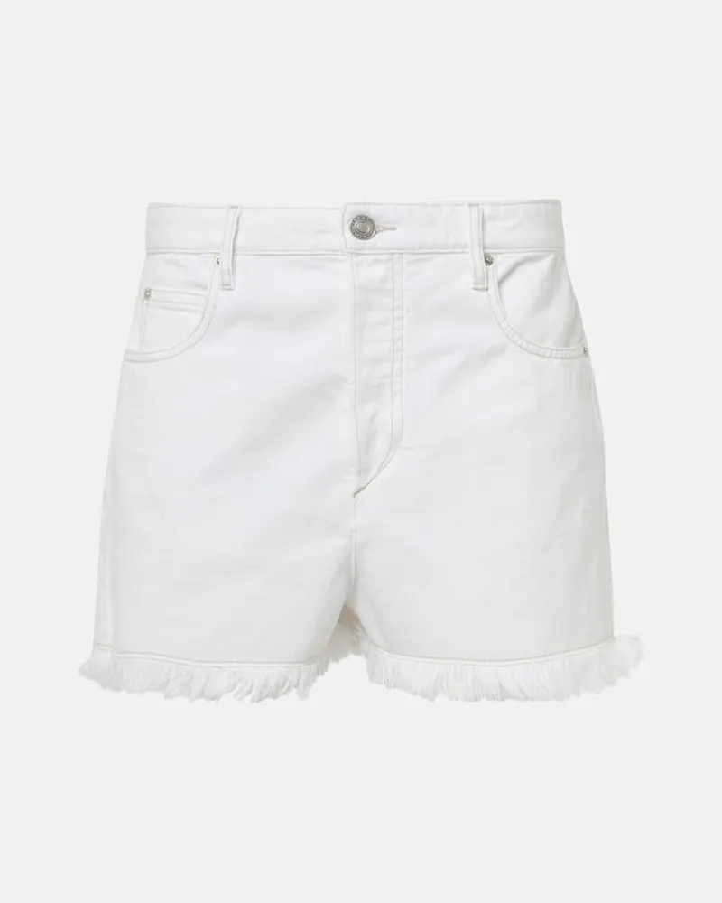 Isabel Marant Jeansshorts Lesia Weiß