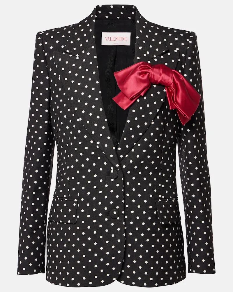 Valentino Garavani Blazer Schwarz