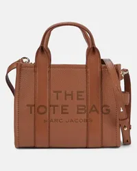 Marc Jacobs Tote The Small aus Leder Braun