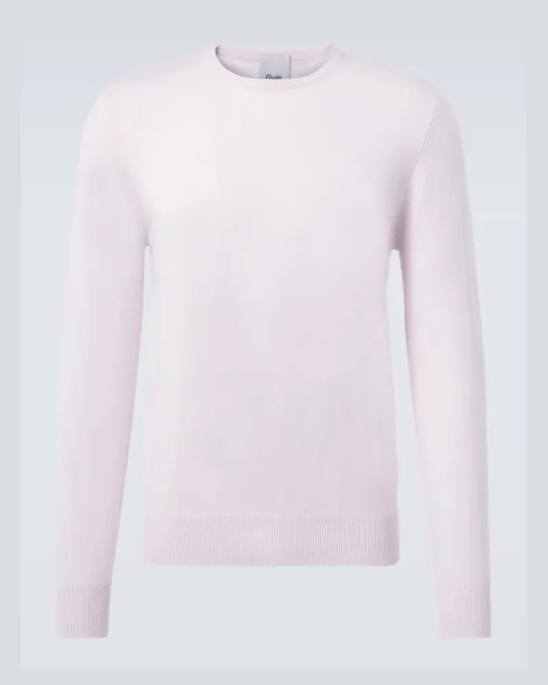 ALLUDE Pullover aus Kaschmir Rosa