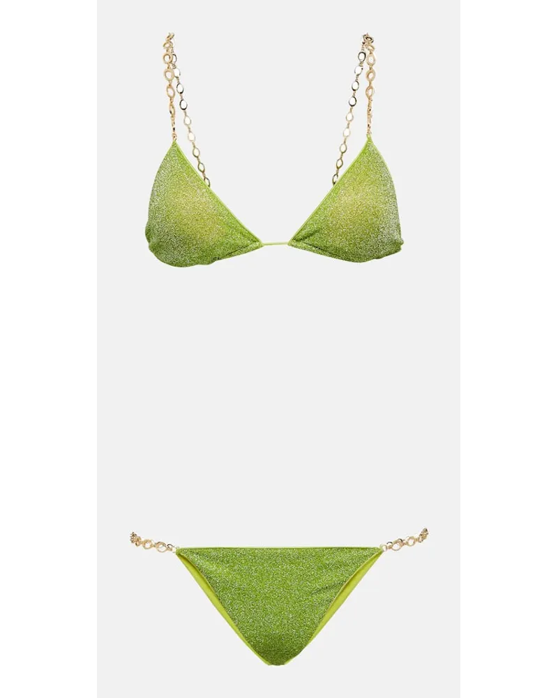 Oséree Oseree Bikini aus Lumiere Gruen