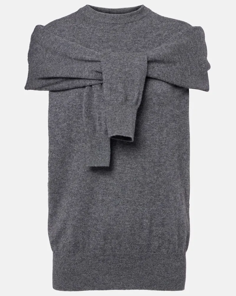 Lisa Yang Pullover Othelia aus Kaschmir Grau