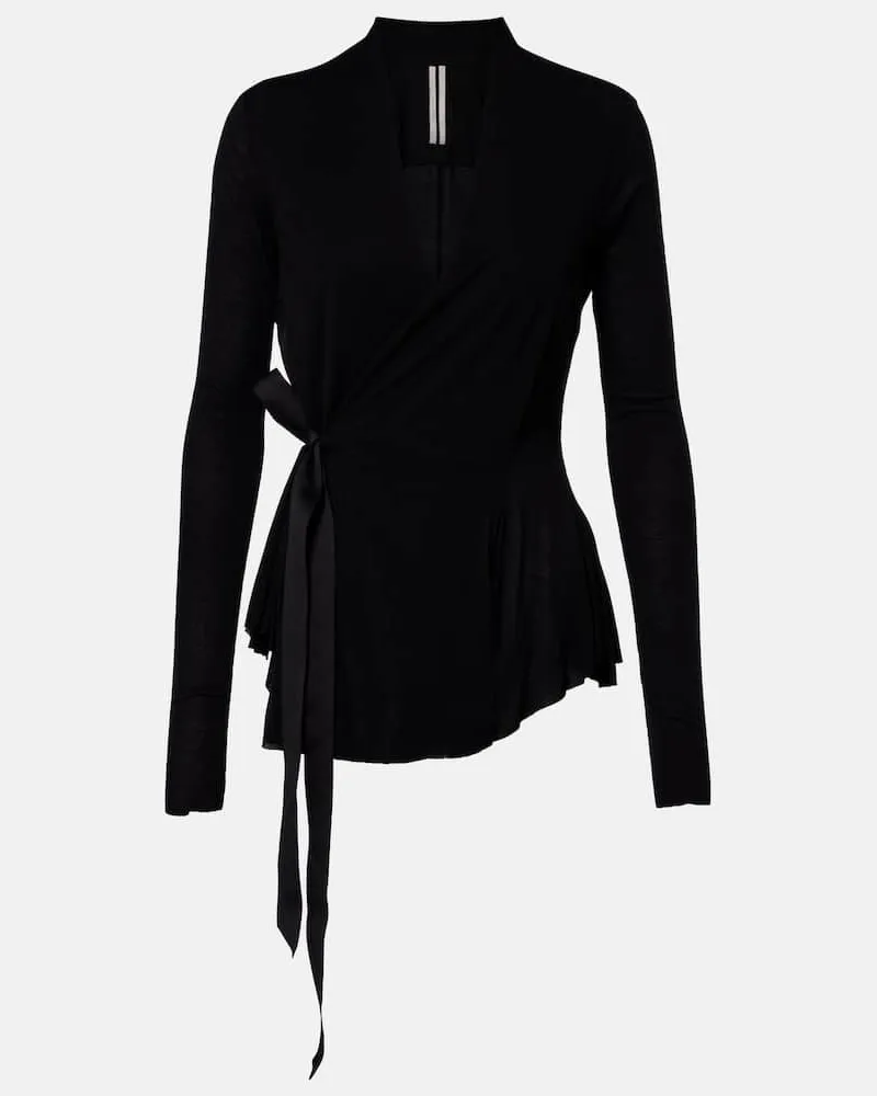 Rick Owens Cardigan Schwarz