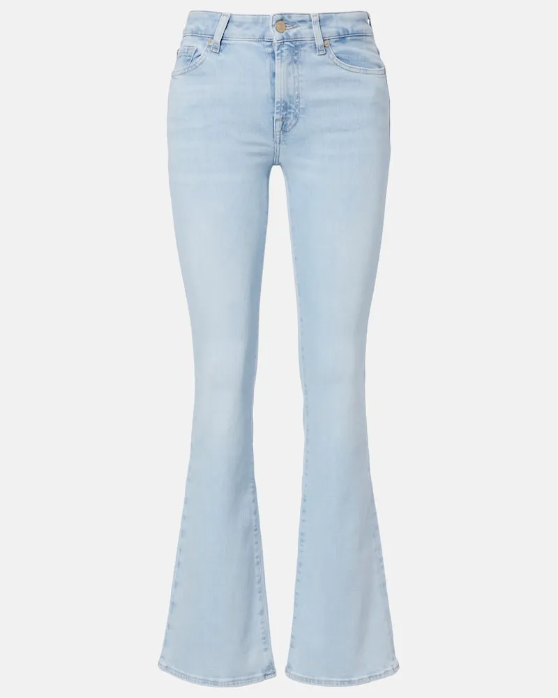 7 for all mankind Bootcut Jeans The Leggy Blau