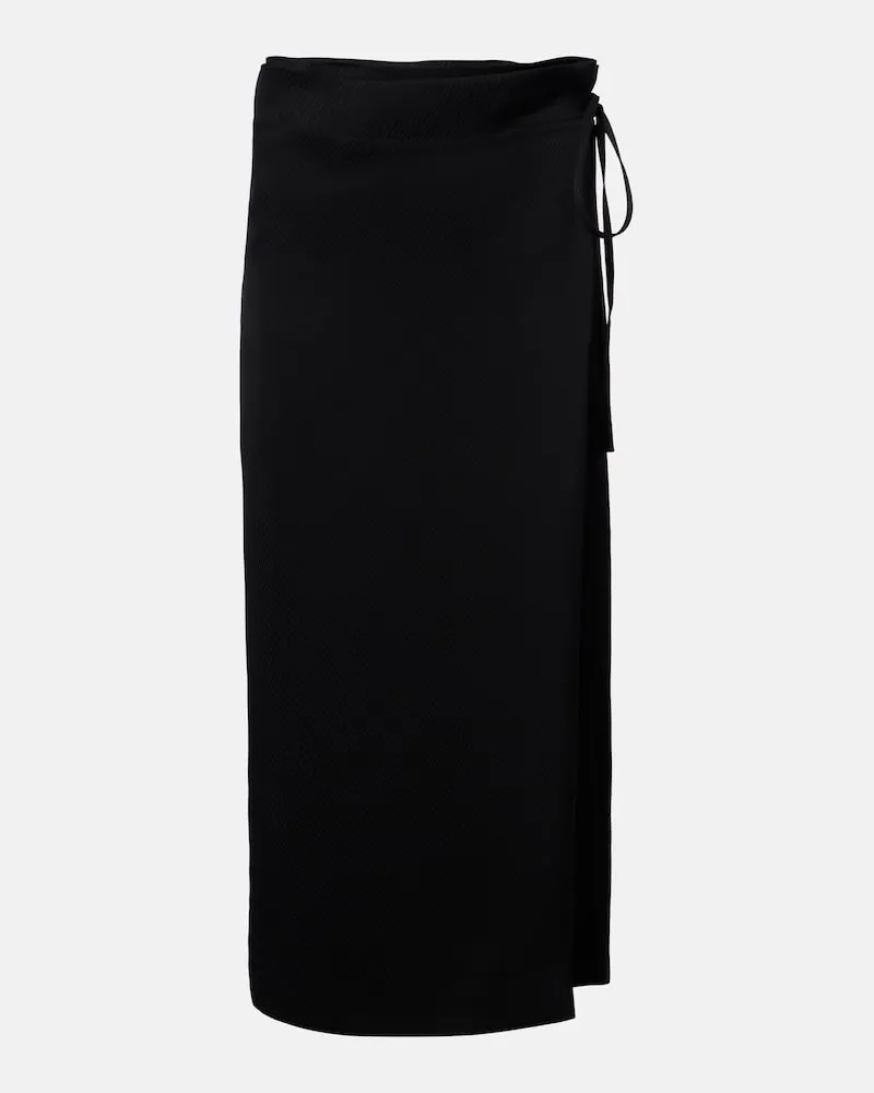 Calvin Klein Midirock Hallie Schwarz