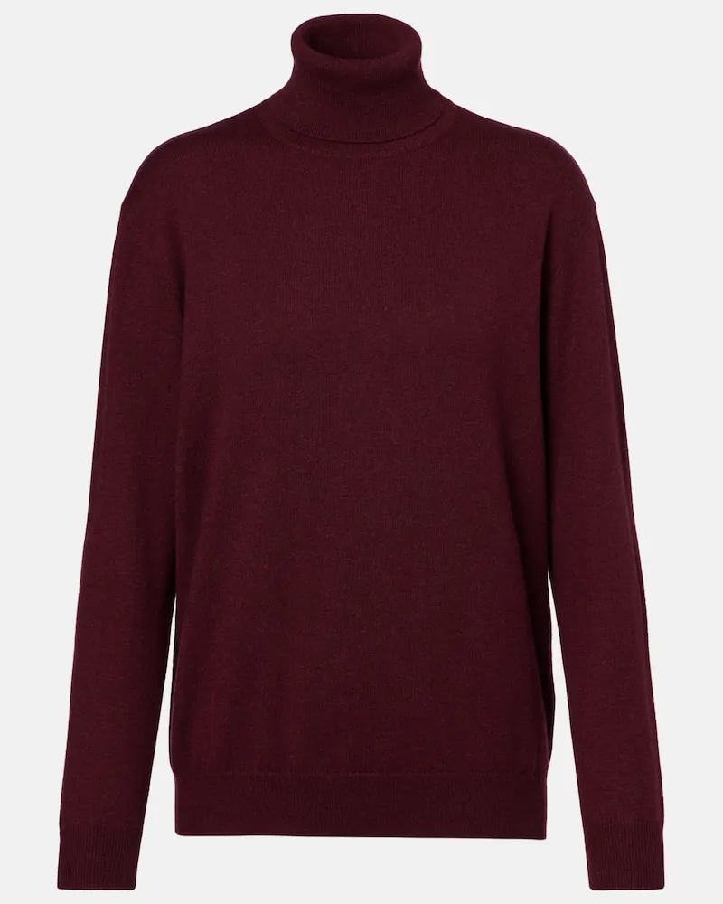 Brunello Cucinelli Pullover aus Kaschmir Burgund