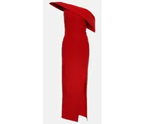 Robe aus Wolle und Seide