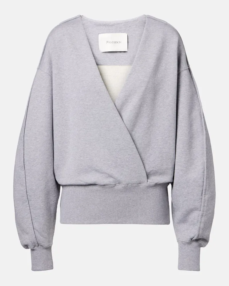 J.W.Anderson Sweatshirt aus Baumwolle Grau