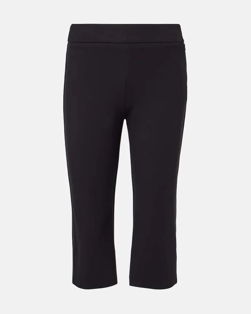 STAUD High-Rise-Caprihose Leone Schwarz