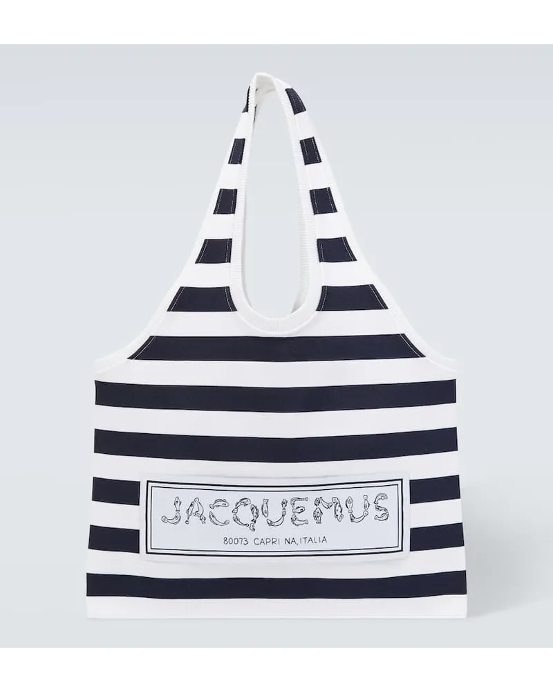 Jacquemus Tote Marcel Blau