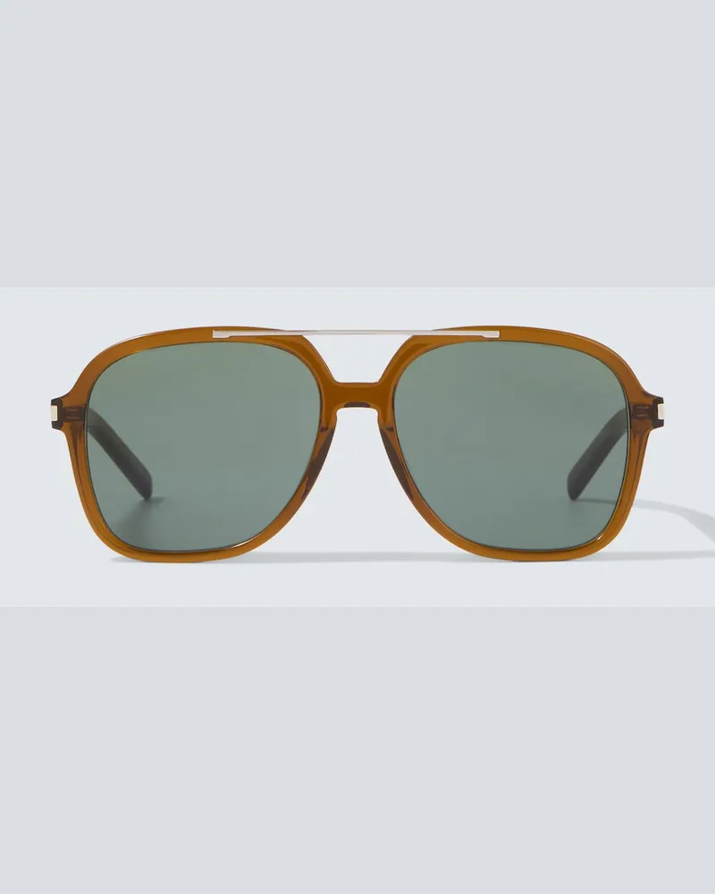 Saint Laurent Aviator-Sonnenbrille SL 545 Braun