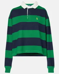 Ralph Lauren Polopullover aus Baumwoll-Jersey Gruen