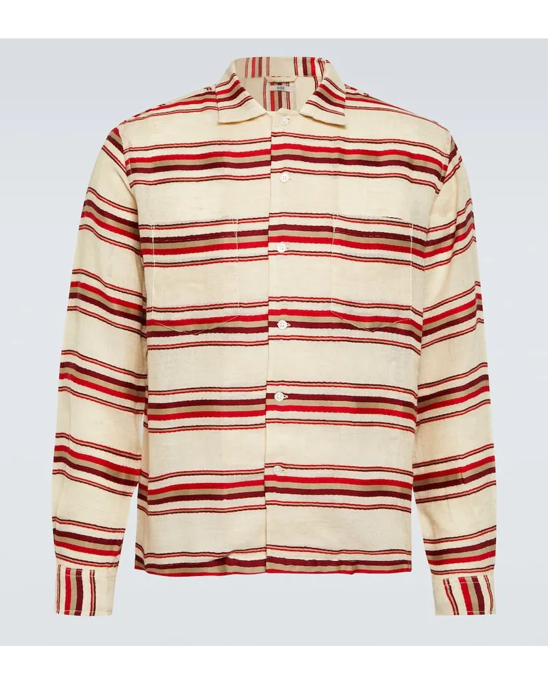 BODE Hemd aus Baumwolle Beige