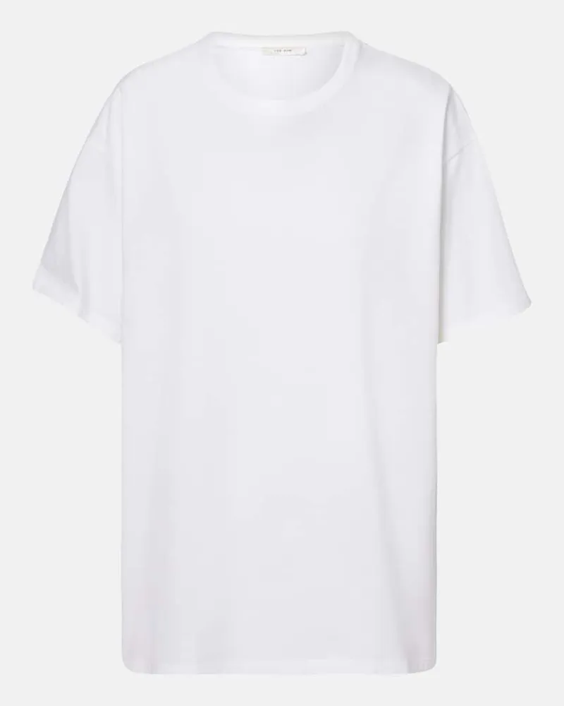 The Row T-Shirt Nadina aus Baumwoll-Jersey Weiß