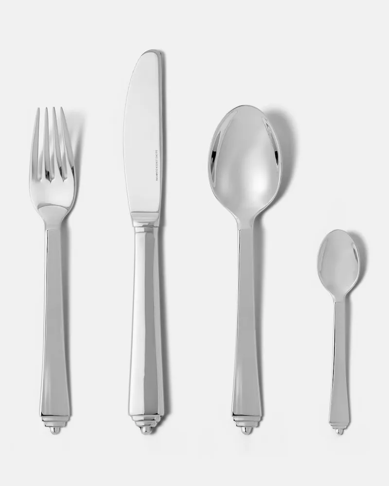 Georg Jensen Besteckset Pyramid, 16-teilig Silber