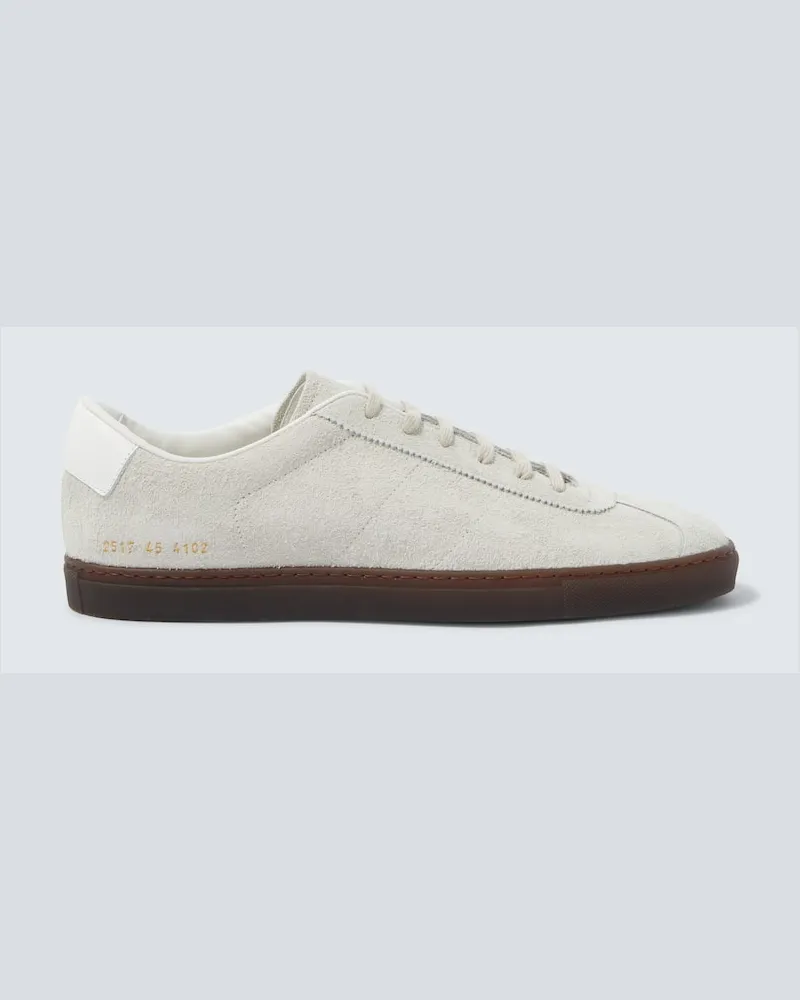 Common Projects Sneakers Achilles aus Veloursleder Grau