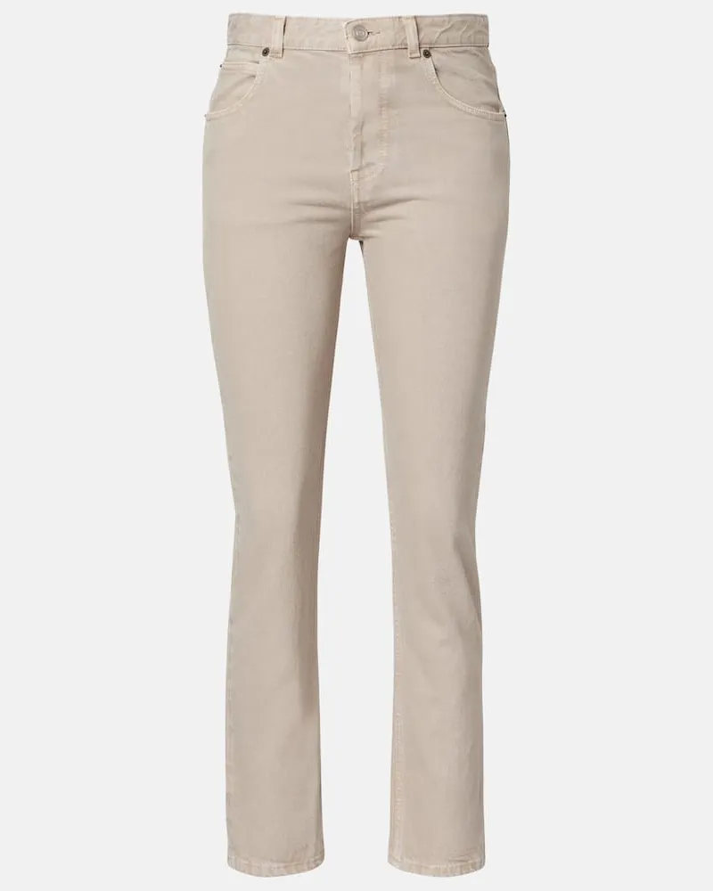 The Row Slim Jeans Riaco Grau