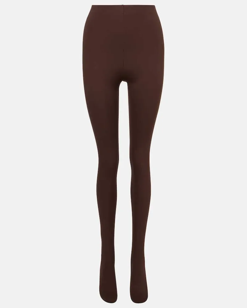 WARDROBE.NYC Strumpfhose Evening Braun