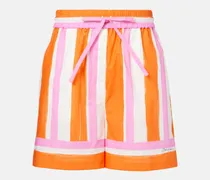 Shorts aus Baumwolle