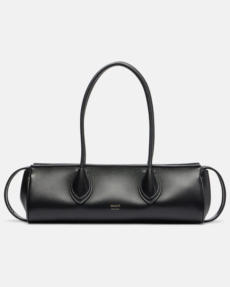 KHAITE Schultertasche Donna aus Leder Schwarz