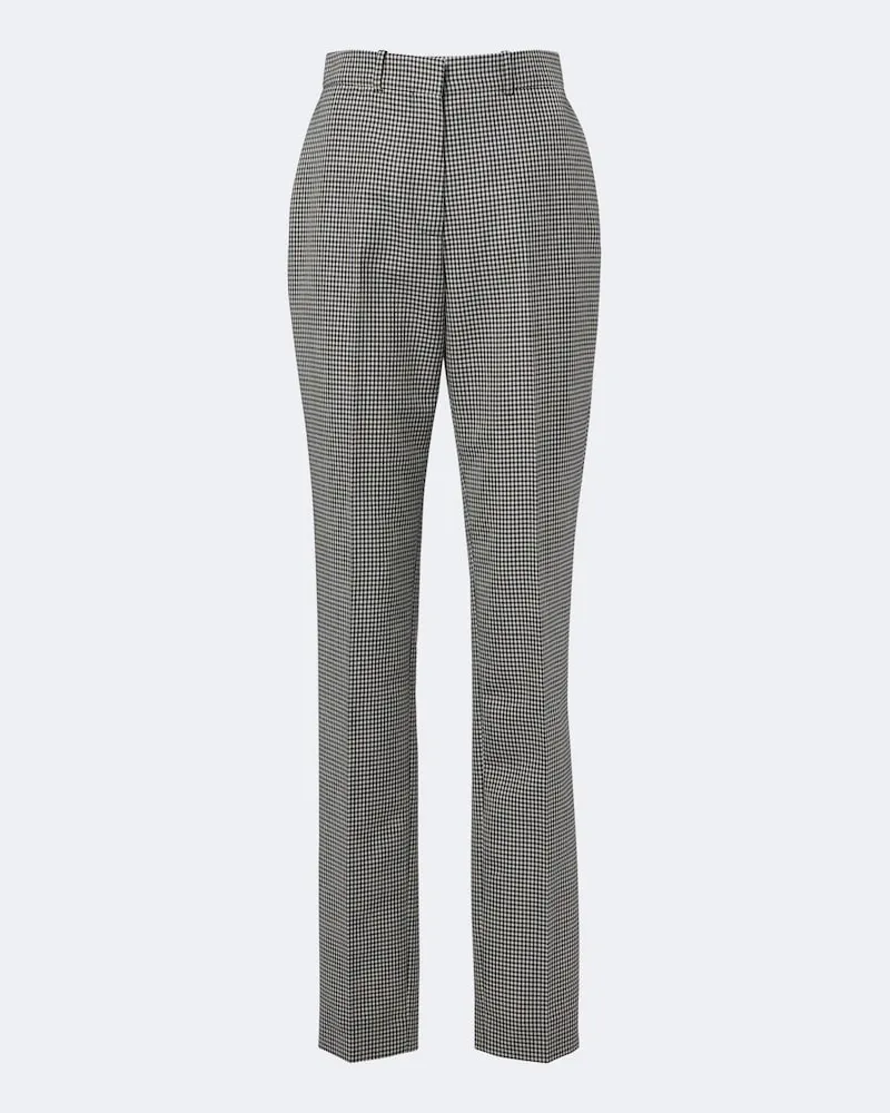 Givenchy Hose Gingham Schwarz