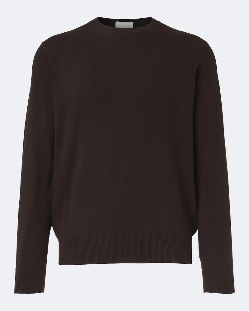 ALLUDE Pullover aus Wolle und Kaschmir Braun