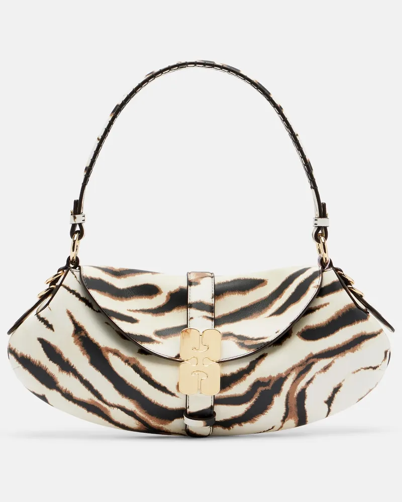 Ganni Schultertasche B-Kat Small Multicolor