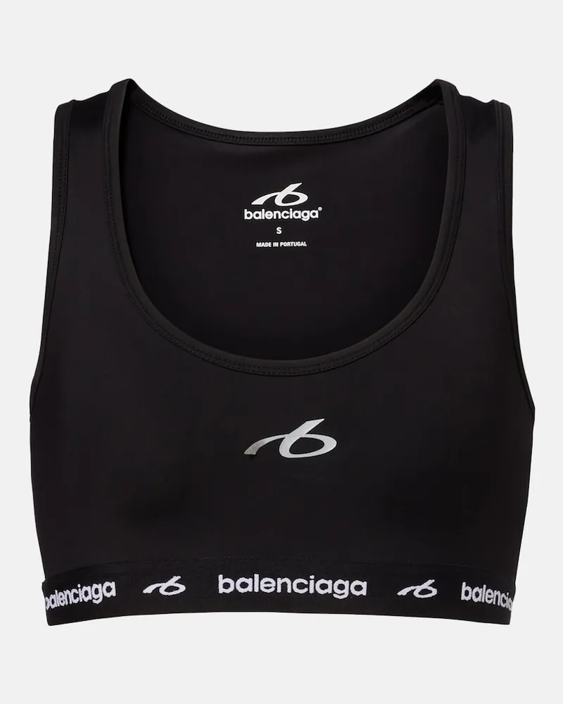 Balenciaga Sport-BH Schwarz