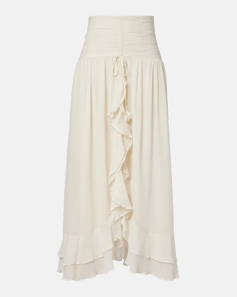 Poupette St Barth Maxirock Neree Weiß