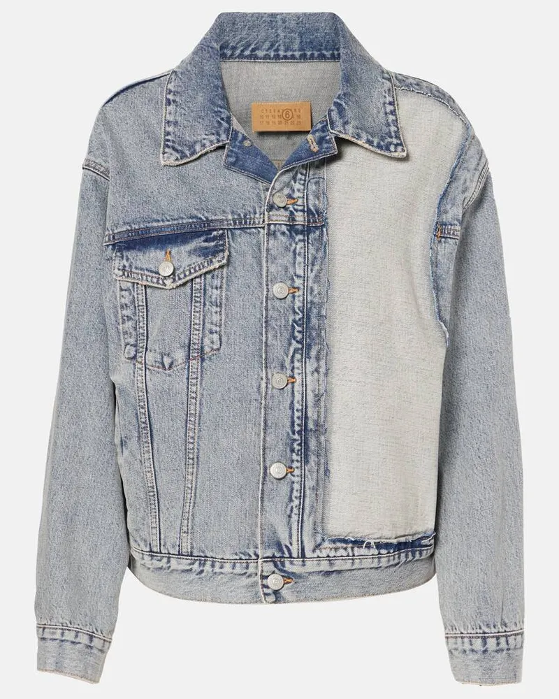 Maison Margiela Jeansjacke Blau