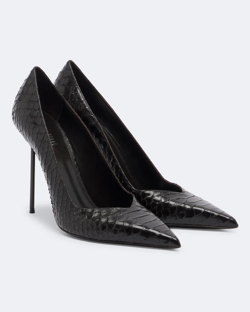 Paris Texas Pumps Lidia aus Leder Braun
