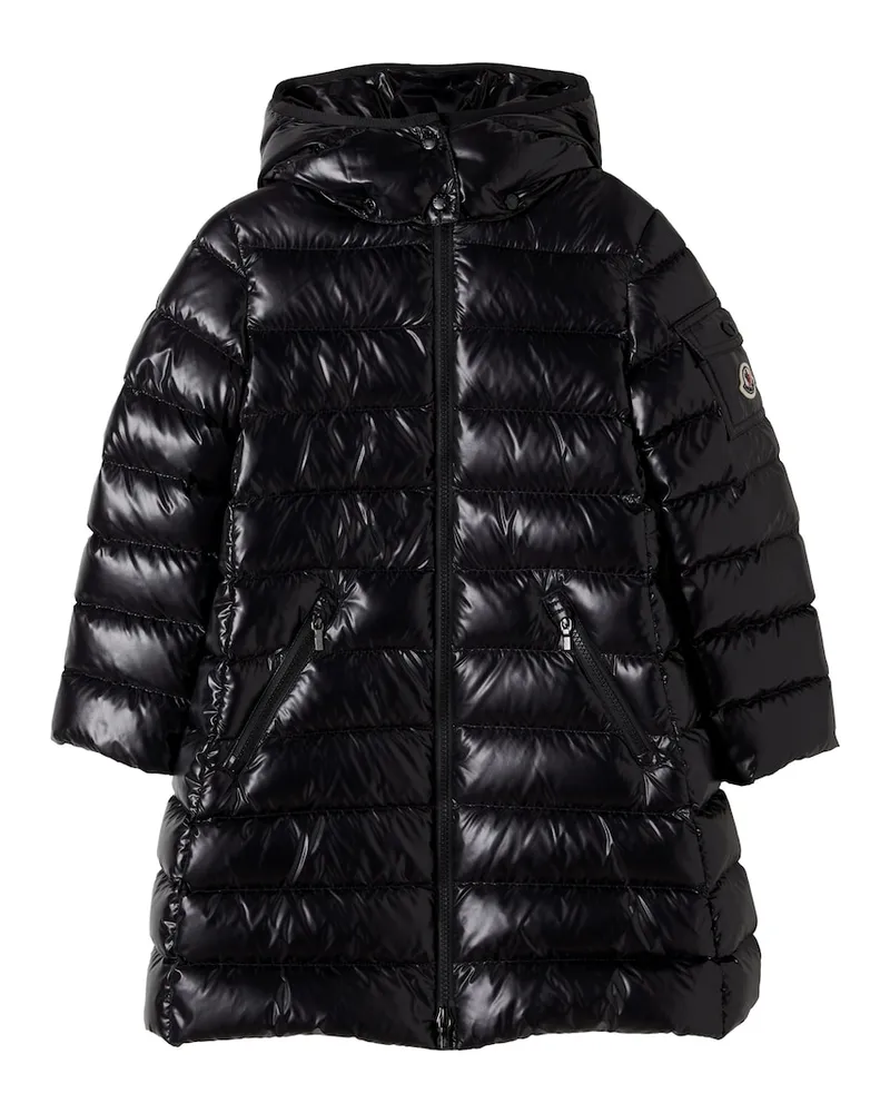 Moncler Wattierter Mantel Moka Schwarz